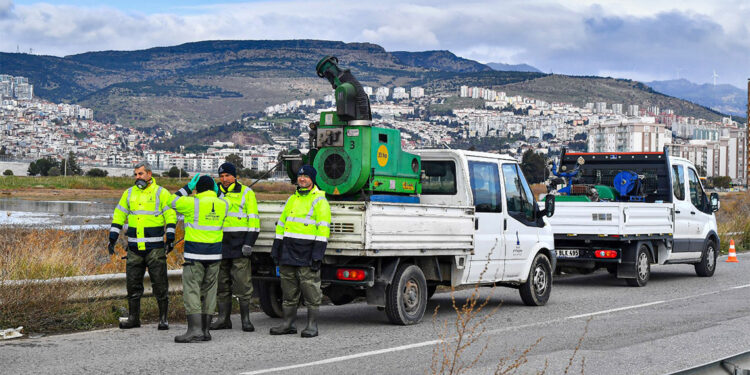 300 bin noktada sivrisinek mücadelesi 