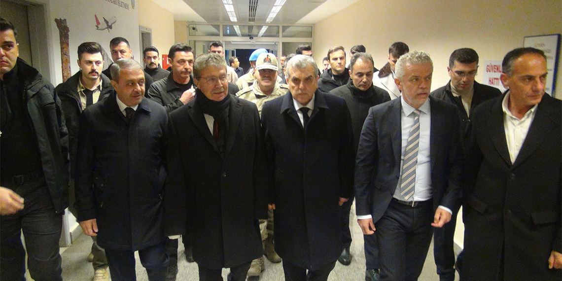 KKTC Başbakanı Şampiyon Melekler davası için Şanlıurfa’ya geldi