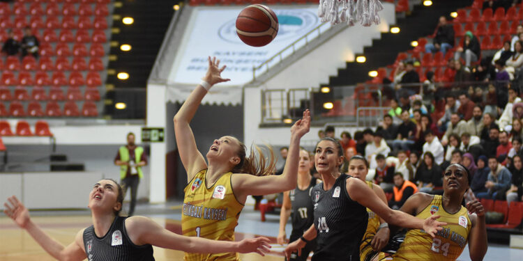 Melikgazi Kayseri Basketbol Beşiktaş'a mağlup oldu