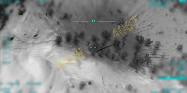 Terör hedeflerine düzenlenen hava harekatının görüntüleri paylaşıldı