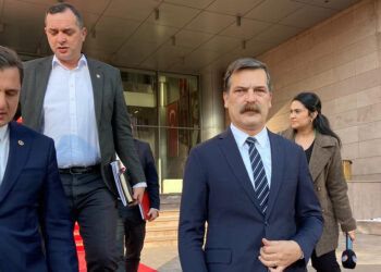 Özgür Özel Türkiye İşçi Partisi Genel Başkanı ile görüştü