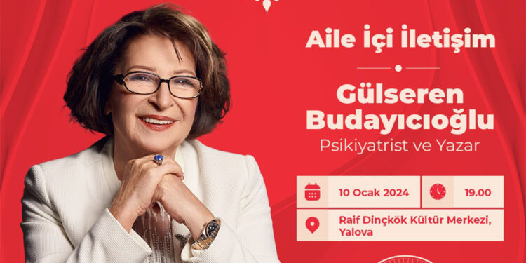Gülseren Budayıcıoğlu Yalova'da halka açık seminer verecek
