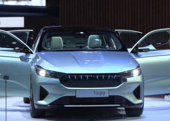 Togg'un T10F fastback modeli dünya sahnesinde
