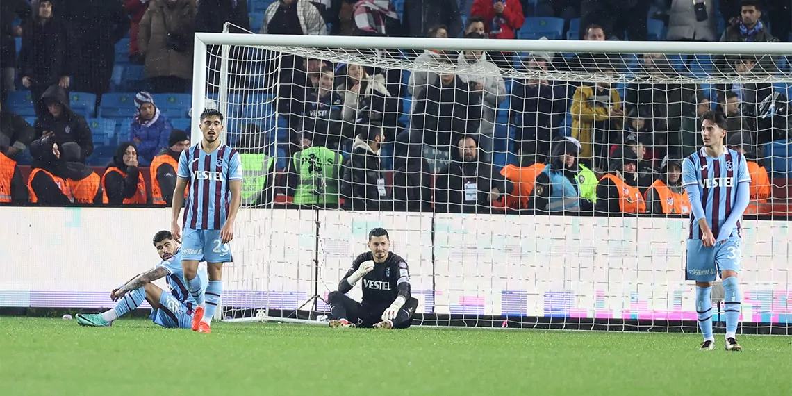 Trabzonspor'un galatasaray'a 5-1 mağlup olması tepki aldı