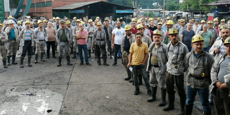 TTK'ya kurayla alınan işçilerden 373'ü iş başı yaptı