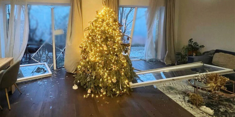 Ukrayna Parlamentosu Üyesinin evi de saldırıda hasar gördü