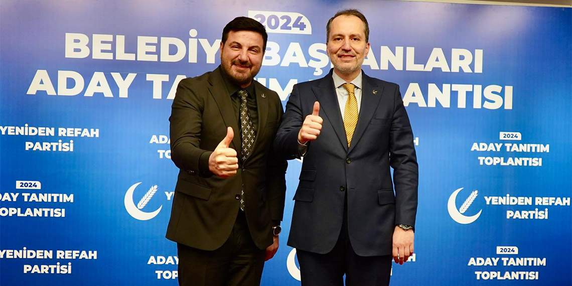 Davut Güloğlu Yeniden Refah Partisi Düzce Belediye Başkan adayı oldu
