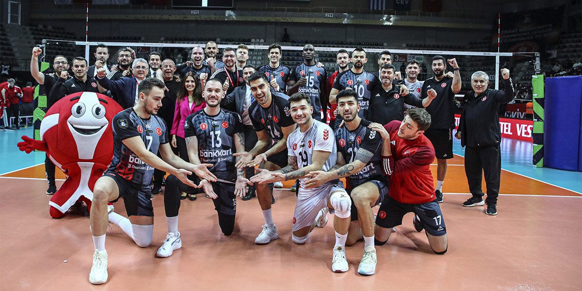 Ziraat Bankkart Erkek Voleybol Takımı çeyrek finalde