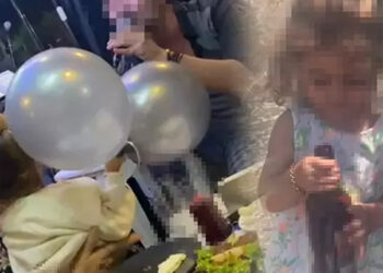 3 yaşındaki kızına içki içiren anne gözaltında