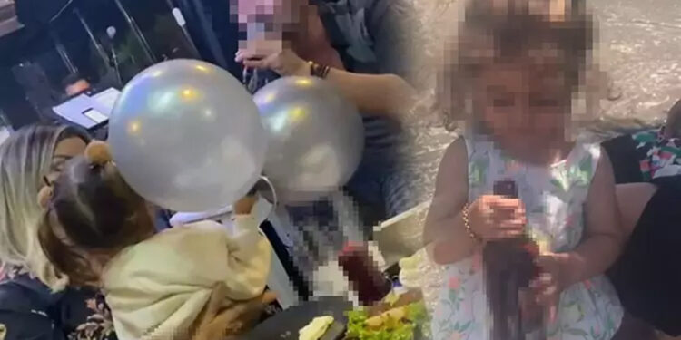 3 yaşındaki kızına içki içiren anne gözaltında