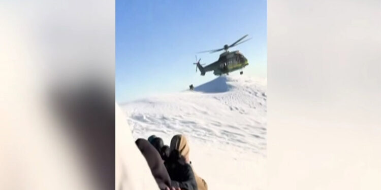 ABD'de polis helikopteri 6 dağcıyı kurtardı