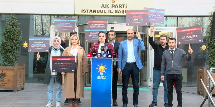 AK Parti İstanbul'dan 'Postmodern Darbesi' açıklaması