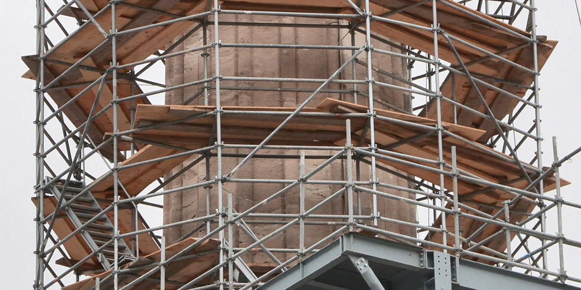 II.Bayezid Minaresi'nde restorasyon devam ediyor