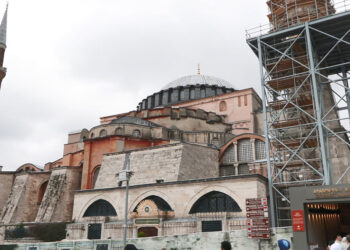 II.Bayezid Minaresi'nde restorasyon devam ediyor