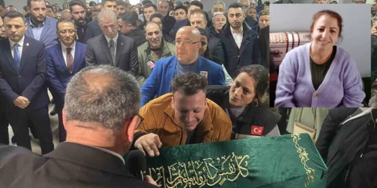 Adliye saldırısında ölen Dilfiraz Karataş, toprağa verildi