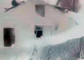 Ardahan'da 4 evin üzerine çığ düştü; 11 kişi mahsur kaldı