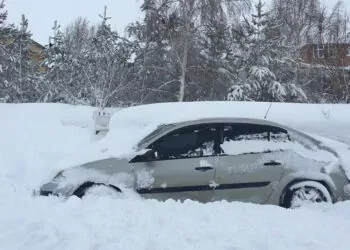 Ardahan'da 55 yılın kar rekoru kırıldı