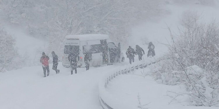 Ardahan'da eğitime 1 günlük kar tatili