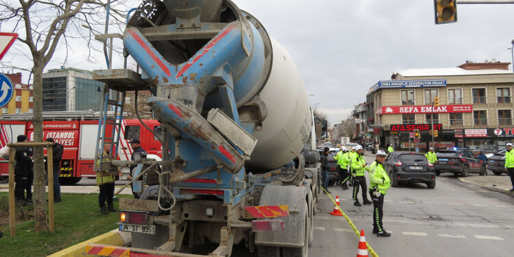 Ataşehir'de beton mikseri hamile kadını ezdi