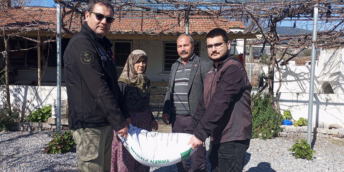 Aydın'a yılın ilk leyleği geldi