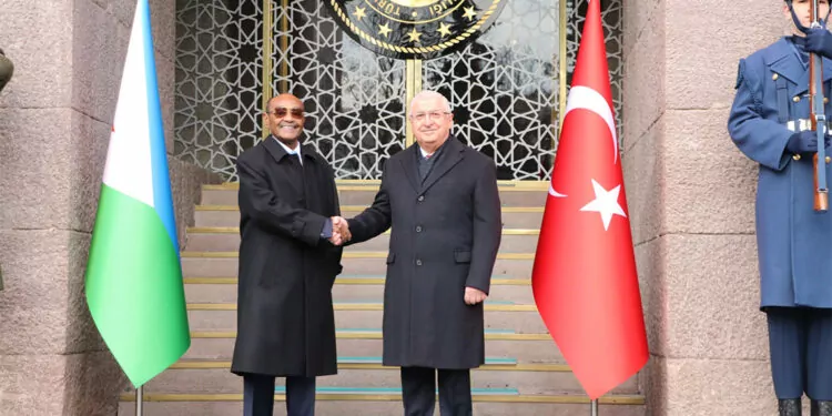 Bakan güler, cibuti cumhuriyeti savunma bakanı ile görüştü