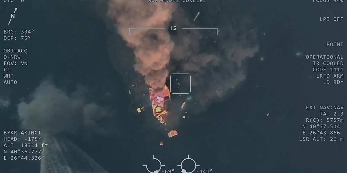 Bayraktar Akıncı TİHA, hedefini başarıyla vurdu