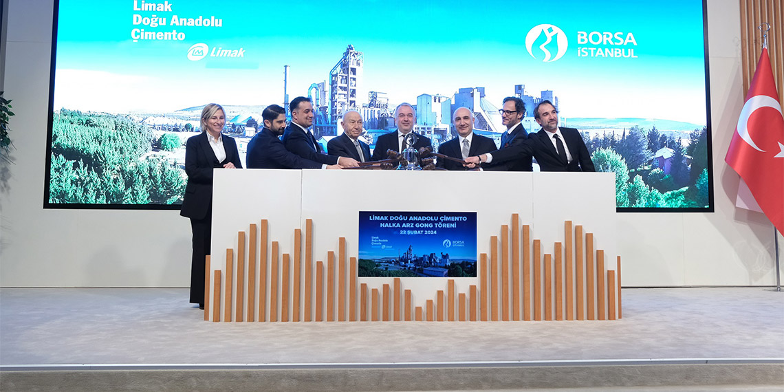 Limak Doğu Anadolu Çimento Borsa İstanbul'da işlem görmeye başladı