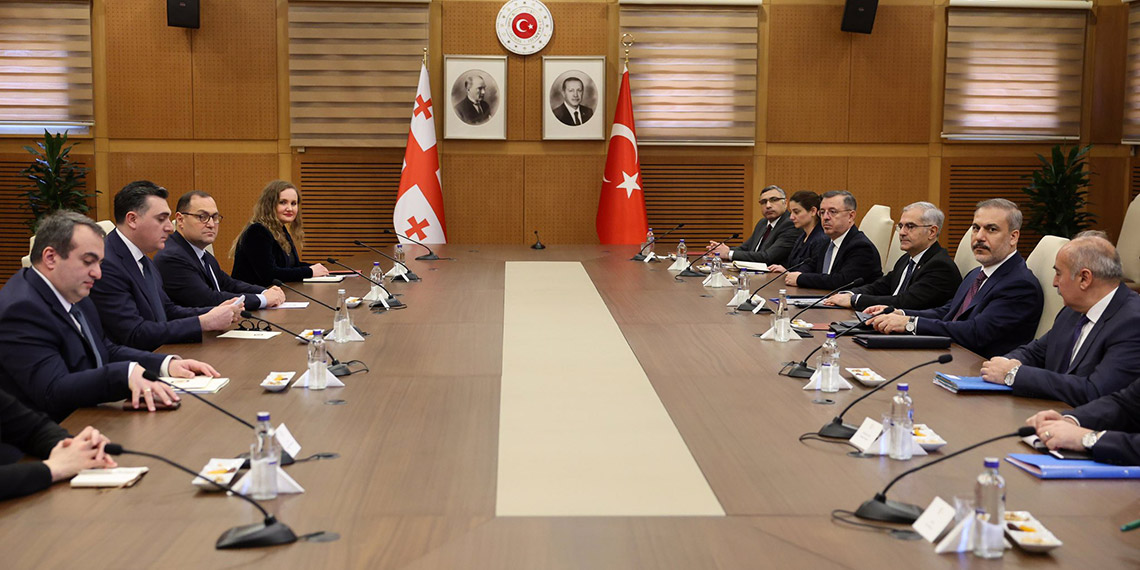 Bakan Fidan, Gürcistan Dışişleri Bakanı ile görüştü