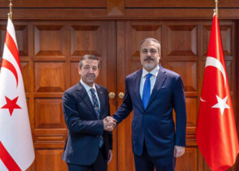 Bakan Fidan, KKTC Dışişleri Bakanı ile görüştü