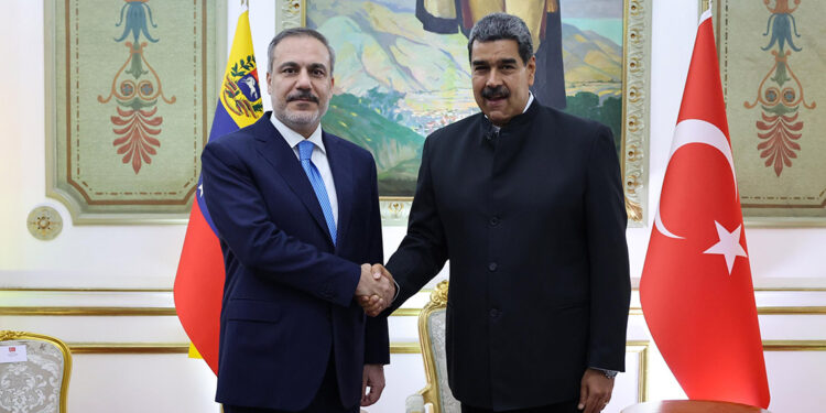 Bakan Fidan, Venezuela Cumhurbaşkanı tarafından kabul edildi