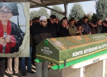 Böcek ilacından zehirlenen Ahmet Enes toprağa verildi