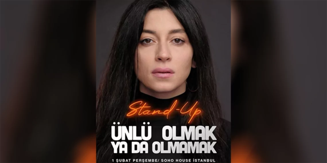 Burcu gönder komedyenliğe adım attı