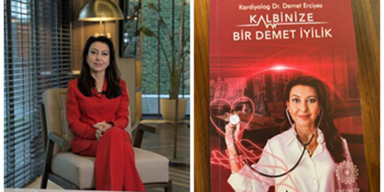 Demet Erciyes'in 'Kalbinize Bir Demet İyilik' adlı kitabı çıktı