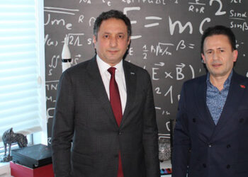 Dr. Ercan Varlıbaş, Dr. Yazıcı'yı ziyaret etti