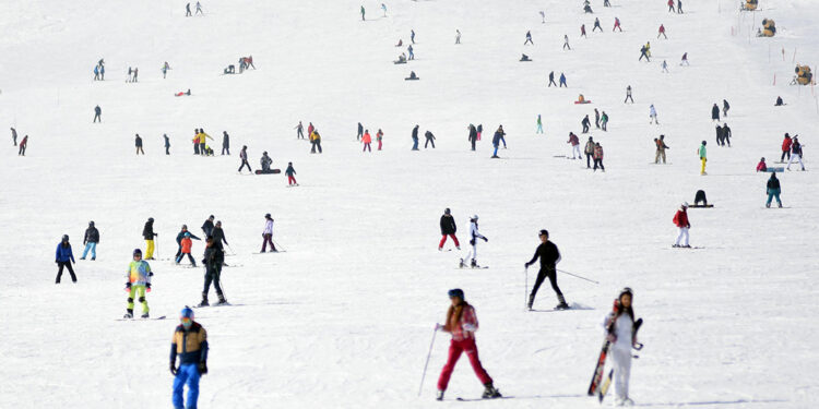 Erciyes sömestirde 1,5 milyon kişiyi ağırladı