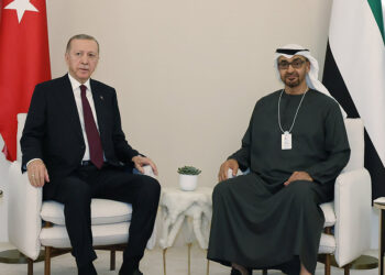 Erdoğan, BAE Devlet Başkanı El Nahyan ile görüştü