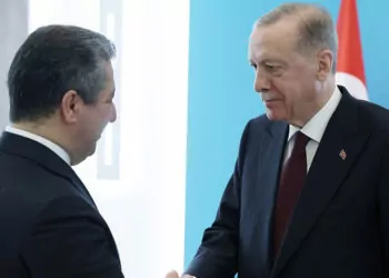 Erdoğan, ikby başbakanı barzani ile görüştü