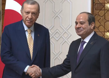 Erdoğan, Mısır Devlet Başkanı Sisi ile görüştü