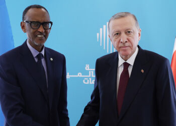 Erdoğan, Ruanda Cumhurbaşkanı Kagame ile görüştü