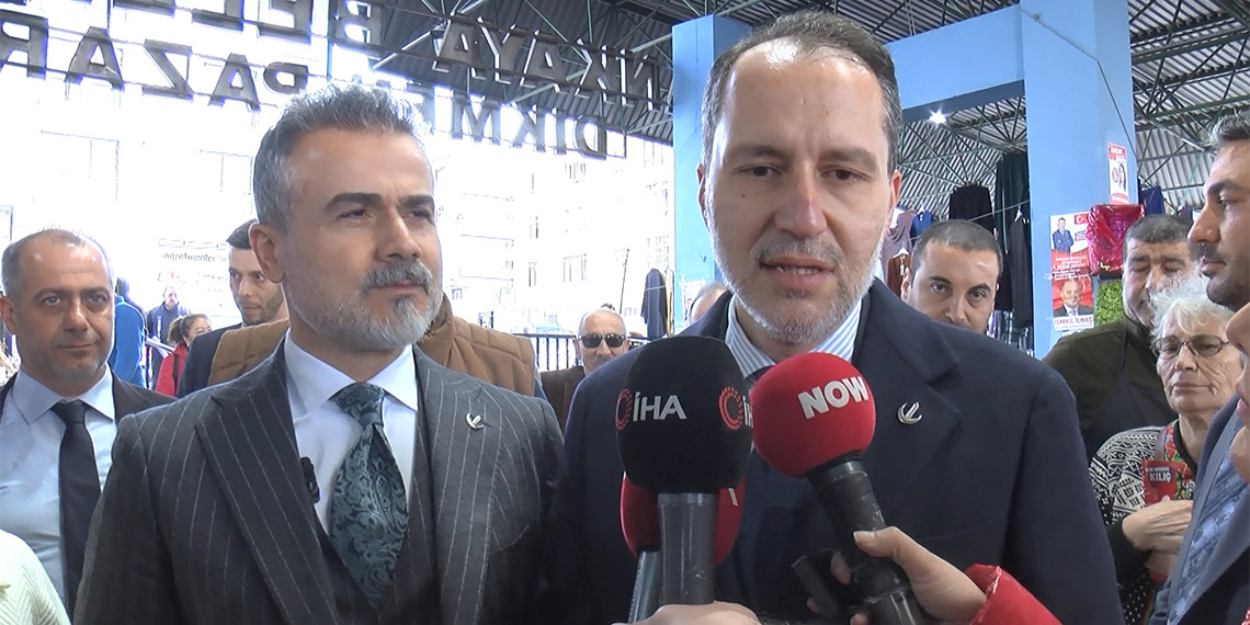 Yeniden Refah Partisi Genel Başkanı Fatih Erbakan, "Bir İYİ Parti milletvekili, biliyorsunuz İYİ Parti'den istifa etti, Cumhur İttifakı'nın, AK Parti'nin Eskişehir adayı oldu. Bunlar siyasetin içinde olan şeyler. Dolayısıyla biz de en yüksek oyu almak için mücadele içerisindeyiz" dedi.