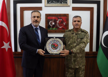 Fidan'dan Libya Görev Grubu Komutanlığı’na ziyaret