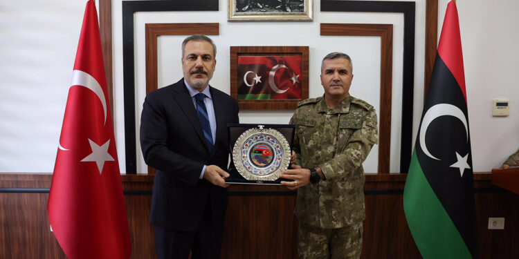 Fidan'dan Libya Görev Grubu Komutanlığı’na ziyaret