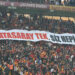 Galatasaray taraftarından 3 dakikalık sessiz protestosu