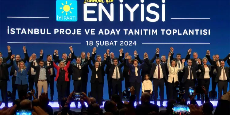 İyi̇ parti 34 i̇lçede belediye başkan adaylarını açıkladı