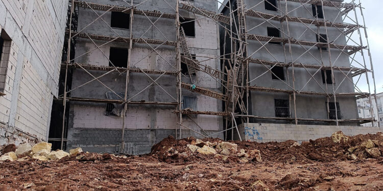 Gaziantep'te inşaat iskelesi çöktü; 1 ölü, 2 yaralı