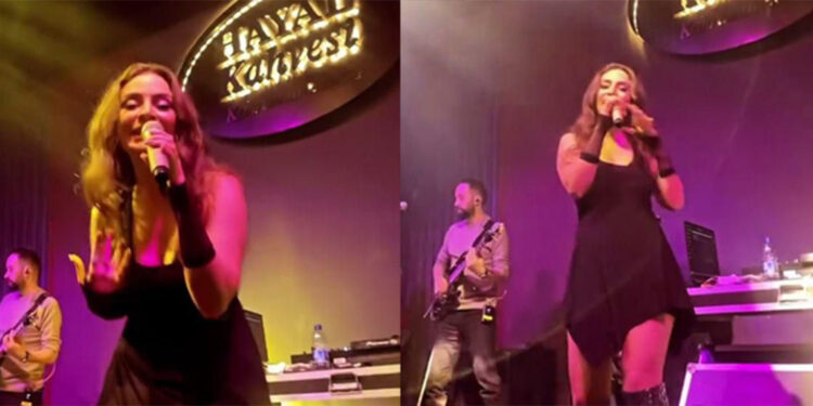 Hande Özkaş, Kahramanmaraş'ta sahne aldı