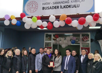 Hatay'da BUSADER İlkokulu eğitime açıldı