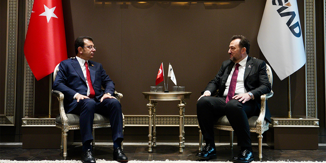 Ekrem İmamoğlu MÜSİAD'ı ziyaret etti