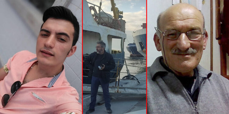 İmralı Adası'nda batan gemideki kayıp mürettebatın isimleri belli oldu