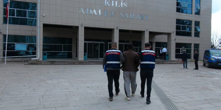 Kilis'te terör örgütü şüphelisi tutuklandı